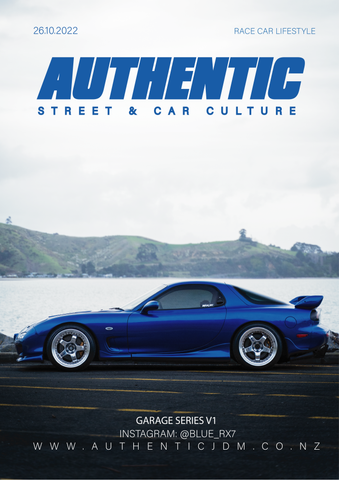 AUTHENTIC Garage Poster V1 - RX7 1