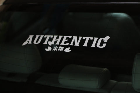 AUTHENTIC Autumn Rear Window Decal