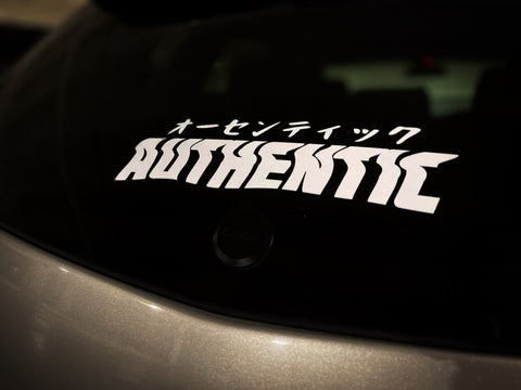 AUTHENTIC Wavey Decal